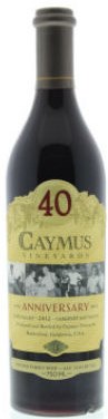 Caymus Cabernet Sauvignon 40th Anniversary 2012