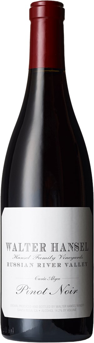 Walter Hansel Winery Cuvee Alyce Pinot Noir  2021