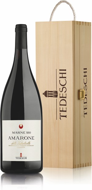 Tedeschi Marne 180 Amarone della Valpolicella Magnum + Trälåda 2018
