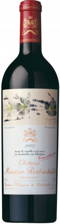 Château Mouton-Rothschild Château Mouton Rothschild OWC3 2005