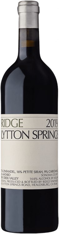 Ridge Vineyards Lytton Springs Halvflaska 375 ml 2019