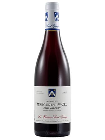 , Domaine Les Heritiers Saint Genys Mercurey Premier Cru - Clos Marcilly Monopole Cuvee Clovis Rouge 2022 (sv_SE), 