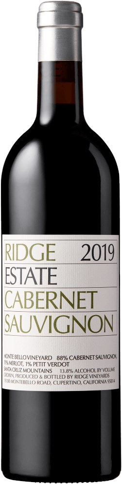 Ridge Vineyards Estate Cabernet 2019