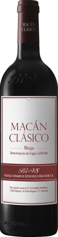 Vega Sicilia Rioja Macan Clasico 2018