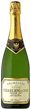 , Guy Charlemagne Cuvee Charlemagne, Grand Cru Blanc de Blancs, Les Coulmets 2016 (sv_SE), , Bild 1 av 1