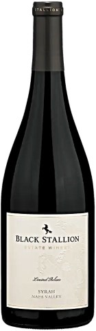 Black Stallion Estate Winery Limited Release Syrah 2018