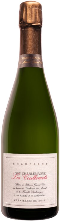 Guy Charlemagne Cuvee Charlemagne, Grand Cru Blanc de Blancs, Les Coullemets 2016