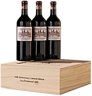 Château Cos dEstournel Ex-Château Anniversary Edition Case 2010