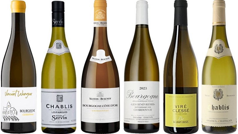 Winefinders Vita Bourgognelådan 