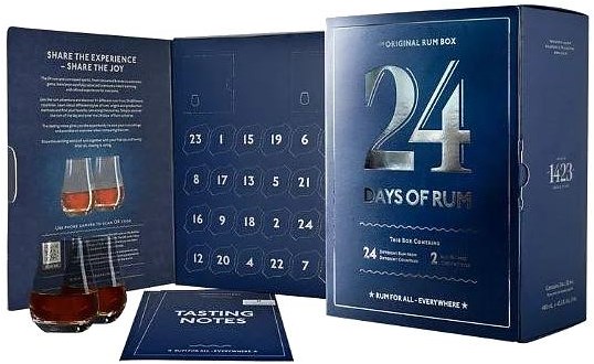 Winefinders Romkalender 24 Days of Rum - Blue Edition