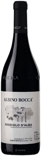 Albino Rocca Nebbiolo dAlba 2023