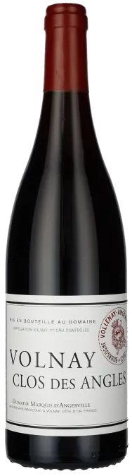 Domaine Marquis dAngerville Volnay Clos des Angles 1. Cru 2018