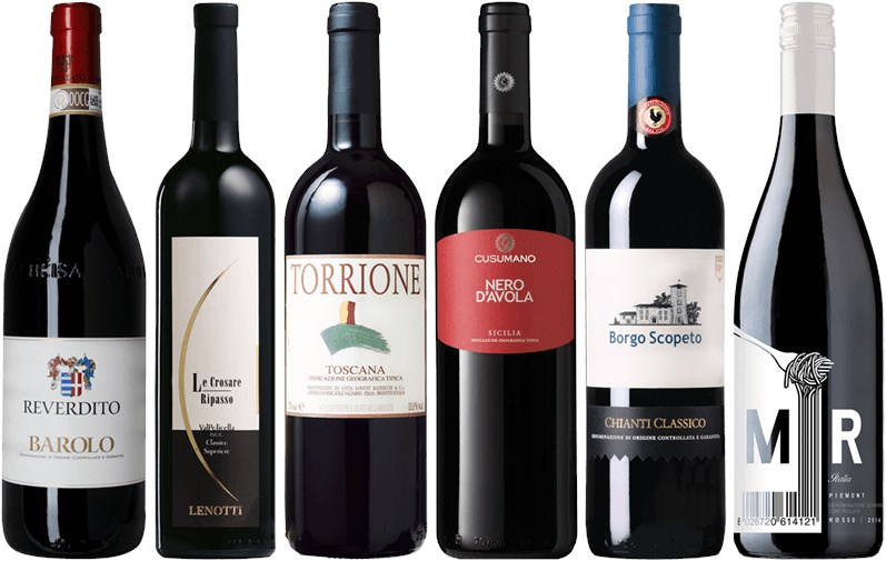 Winefinders Prova på Italien 