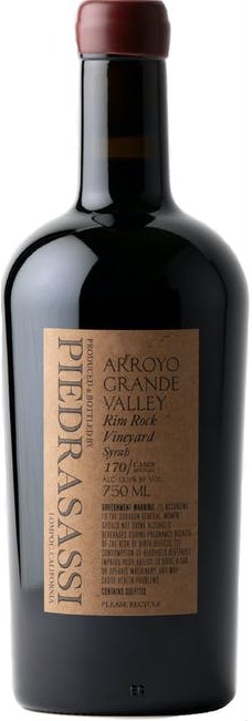 Piedrasassi Rim Rock Syrah 2017