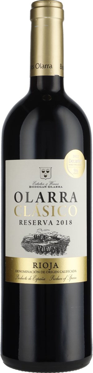 Bodegas Olarra Olarra Clasico Reserva 2019