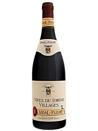 , Vidal-Fleury Côtes du Rhône Village 2019 (sv_SE), 
