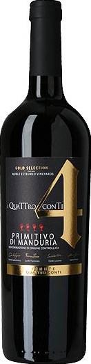 Conti Zecca 4 Conti Primitivo Manduria 2013