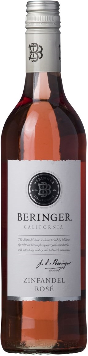 Beringer 2014 Classic Zinfandel Rose, 3/4 ltr., Californien 2014
