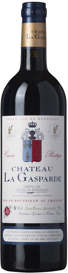 J.P. Janoueix Chateau la Gasparde Prestige, 3/4 ltr., J.P. Janoueix, AOP 2012