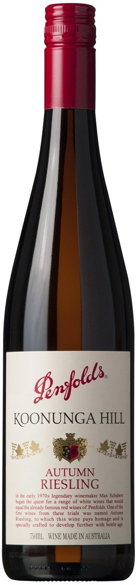 Penfolds Koonunga Hill Autumn Riesling, 2016