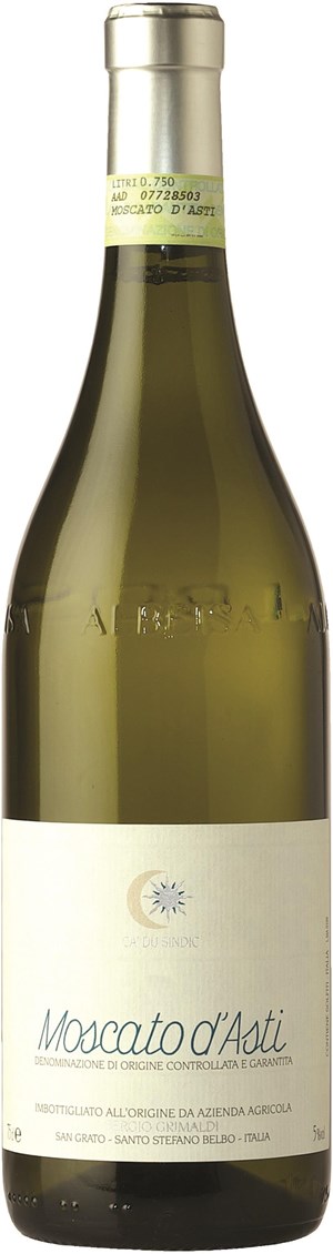 Ca du Sindic Sergio Grimaldi MOSCATO DASTI 2015