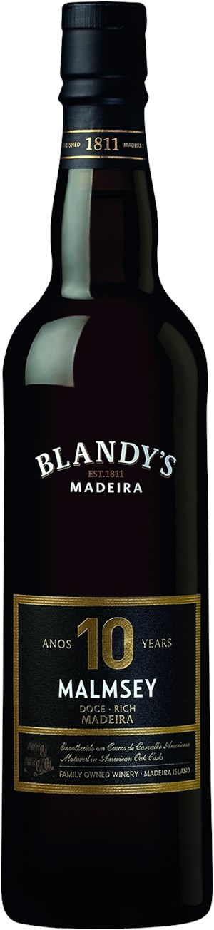 Blandy Brothers & Co 10 YEARS MALMSEY RICH, Madeira, Blandys 