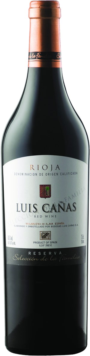 Bodegas Luis Canas RESERVA SEL. DE LA FAMILIA, Rioja Alavesa 2011