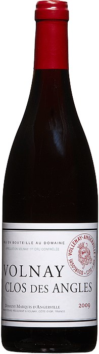 Domaine Marquis Angerville Volnay Clos des Angles 1. Cru Marquis d