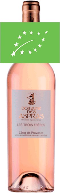 Domaine des Aspras Domaine des Aspras Øko Les Trois Frères Rosé 1,5 L 2016