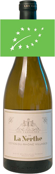 Chateau la Nerthe Les Cassagnes de La Nerthe Blanc Øko Cts Rhône Villages 2015