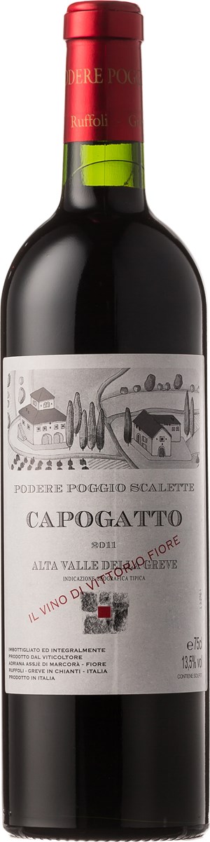 Podere Poggio Scalette Capogatto - IGT Alta Valle della Greve 2011