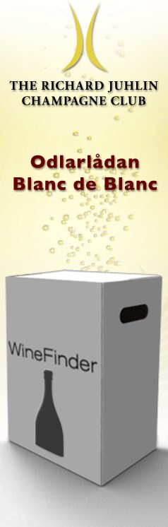 Winefinders Richard Juhlin Champagne Clubs Odlarlåda Blanc de Blancs 