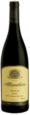 Allesverloren Estate Shiraz 2011